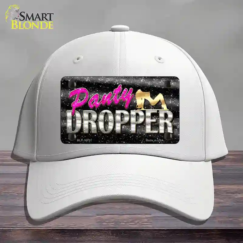 HAT21-MLP-10751 Panty Dropper Novelty License Plate Hat, Cotton - White