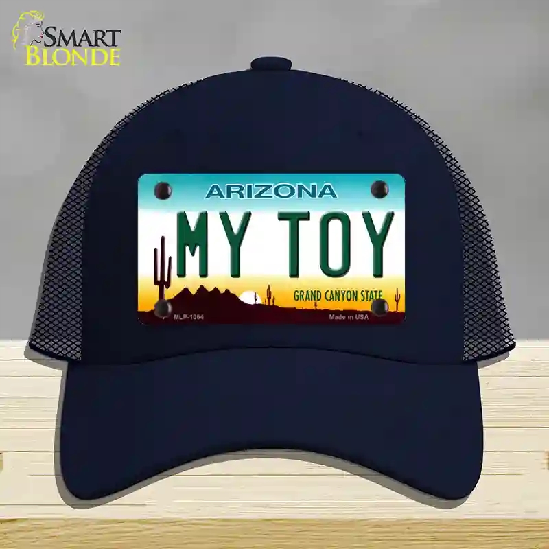 HAT16-MLP-1064 My Toy Arizona Novelty License Plate Hat, Mesh - Navy