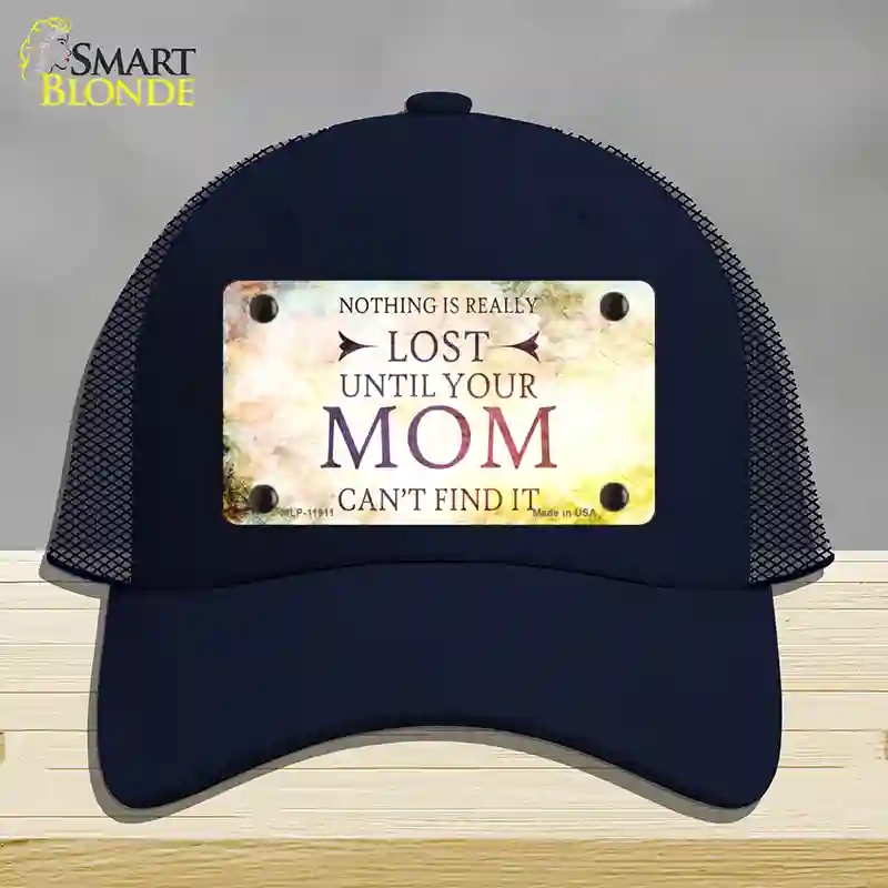 HAT16-MLP-11911 Nothing is Really Lost Novelty License Plate Hat, Mesh - Navy