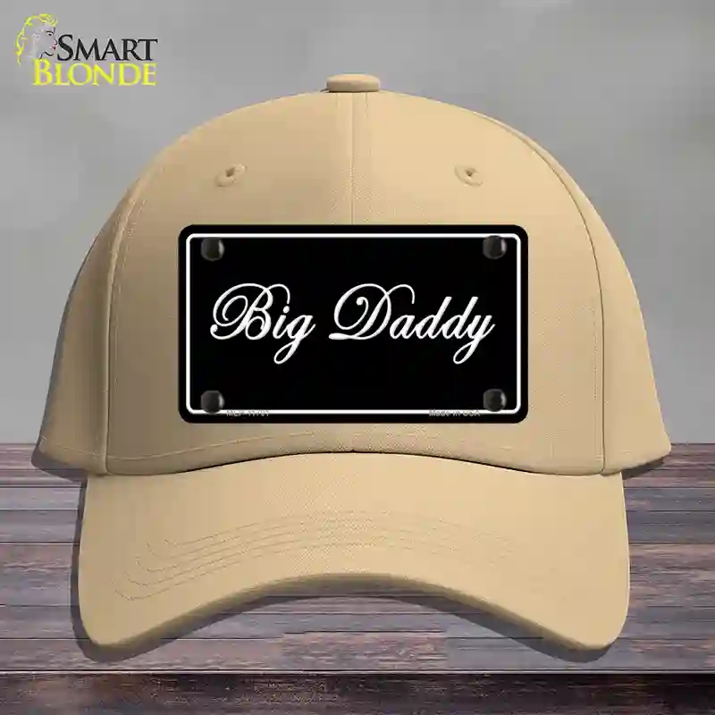 HAT22-MLP-11701 Big Daddy Novelty License Plate Hat, Cotton - Khaki