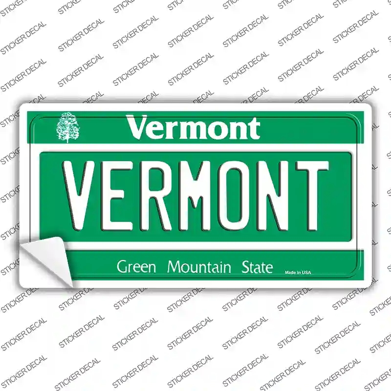 LP-10658s-L Vermont Novelty Sticker Decal, Large