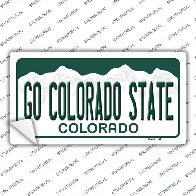 LP-12682s-L Go Colorado State Novelty Sticker Decal, Large