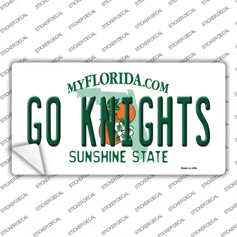 LP-12703s-S Go Knights Novelty Sticker Decal, Small