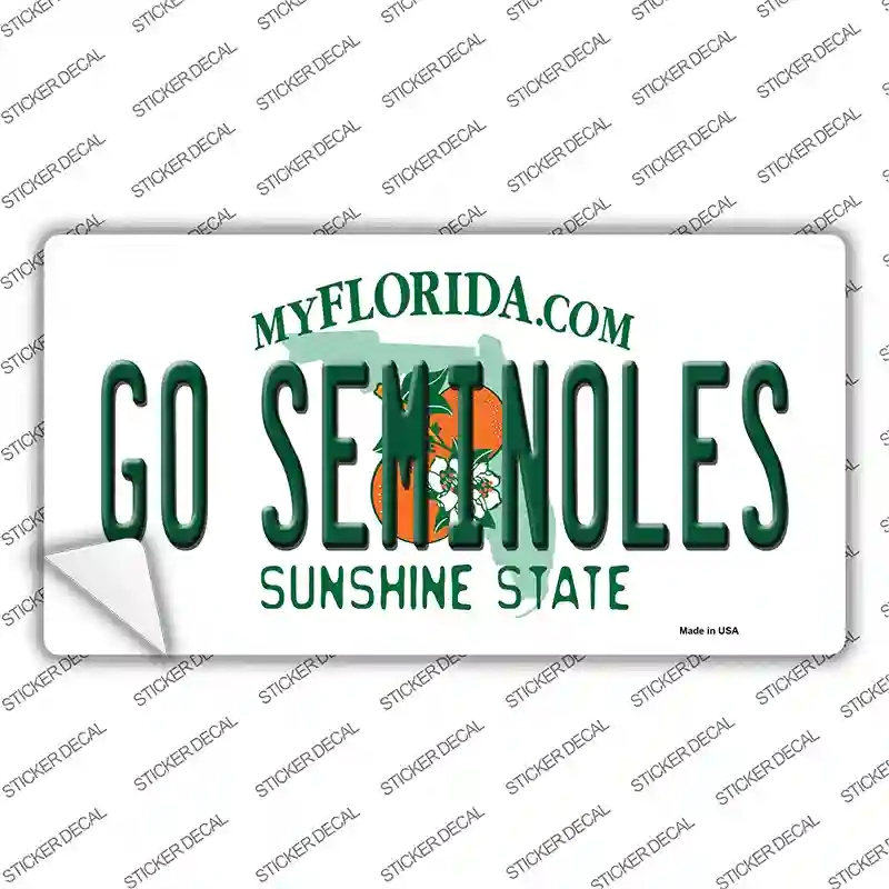 LP-12712s-XL Go Seminoles Novelty Sticker Decal, Extra Large