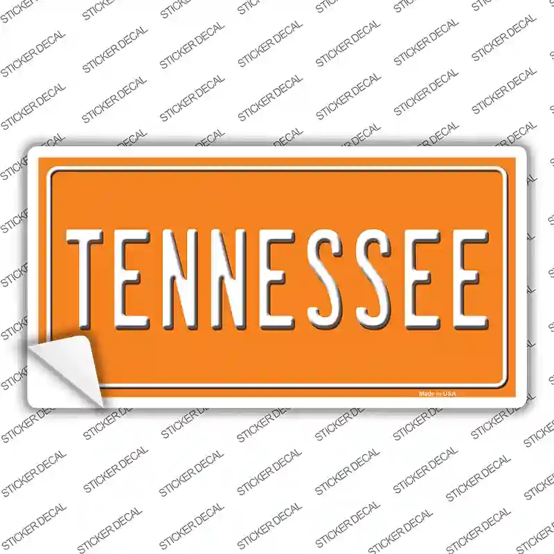 LP-13963s-L Tennessee Orange Novelty Sticker Decal, Large