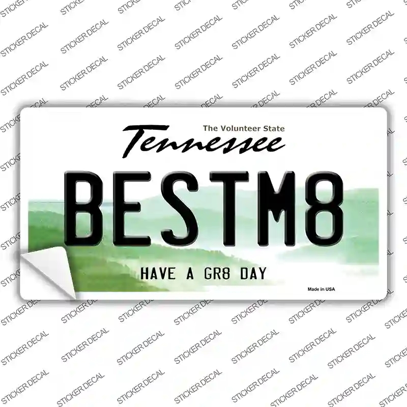 LP-13644s-L Best Mate Novelty Sticker Decal, Large