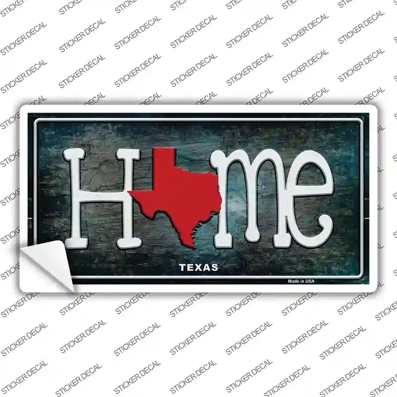 LP-12034s-XL Texas Home State Outline Novelty Sticker Decal, Extra Large