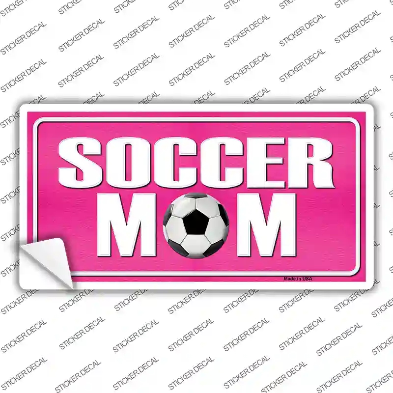 LP-326s-S Soccer Mom Novelty Sticker Decal, Small