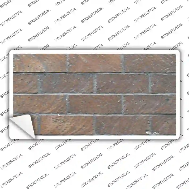 LP-3365s-XL Brick Wall Novelty Sticker Decal, Extra Large