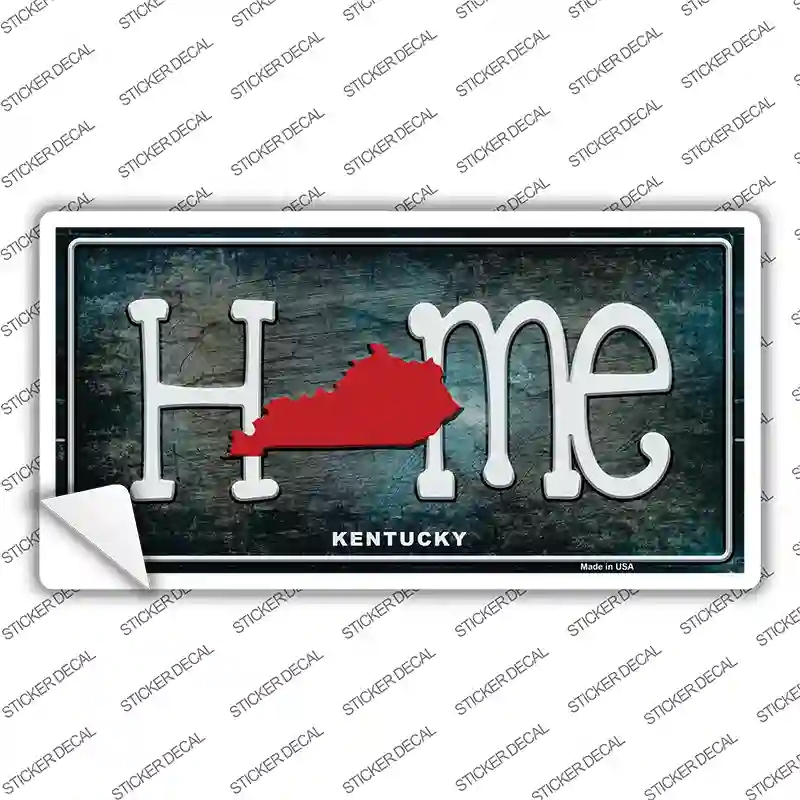 LP-12008s-L Kentucky Home State Outline Novelty Sticker Decal, Large
