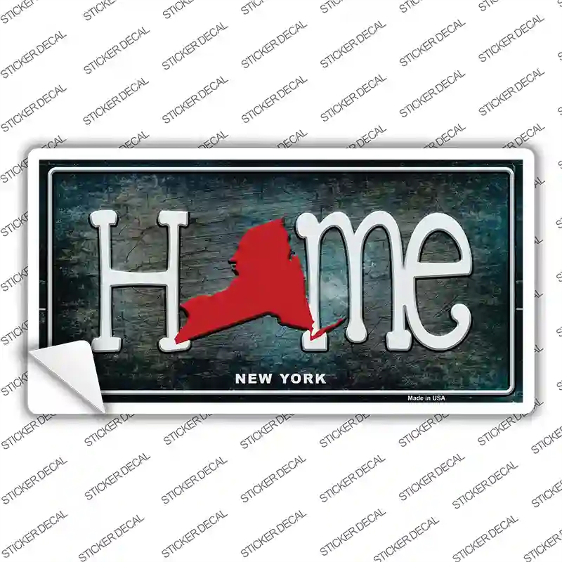 LP-12023s-S   York Home State Outline Novelty Sticker Decal, Small