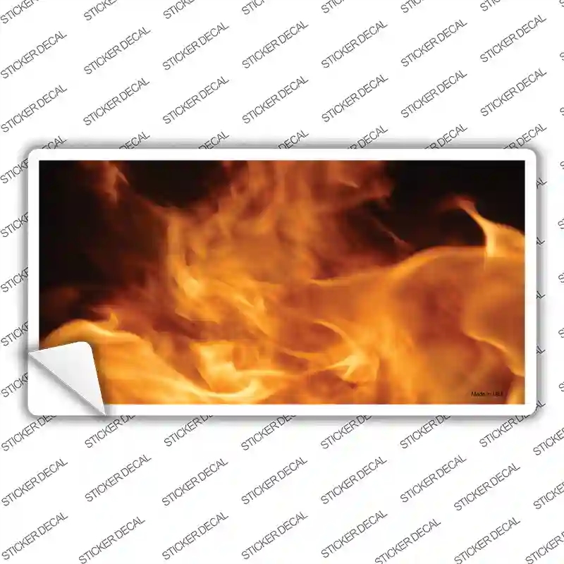 LP-2266s-XL True Flame Novelty Sticker Decal, Extra Large