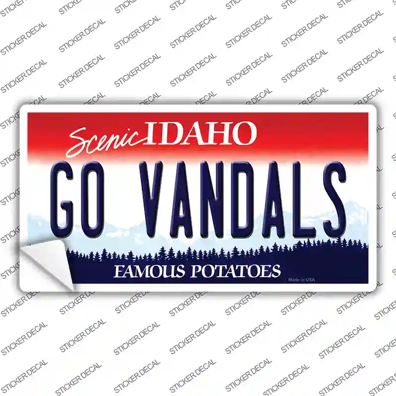 LP-12743s-XL Go Vandals Novelty Sticker Decal, Extra Large