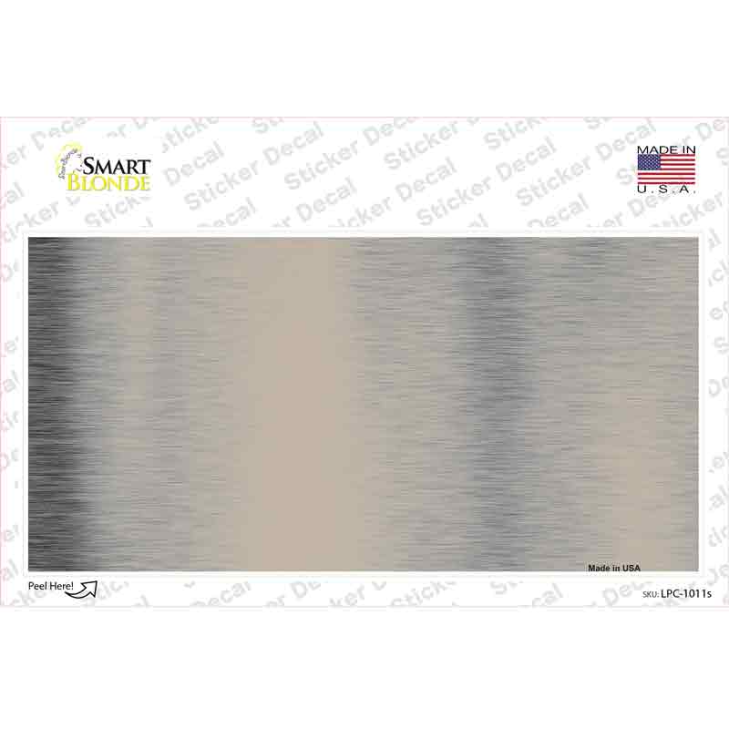LPC-1011s-M Tan Metallic Solid Novelty Sticker Decal, Medium
