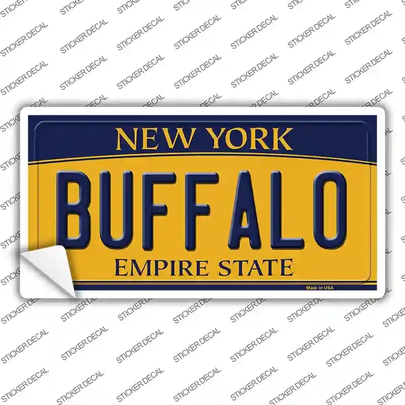 LP-8945s-S Buffalo   York Novelty Sticker Decal, Small
