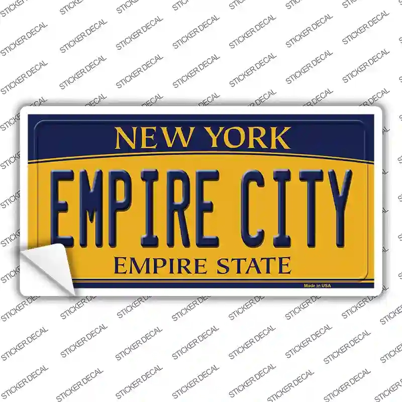 LP-8946s-S Empire City   York Novelty Sticker Decal, Small
