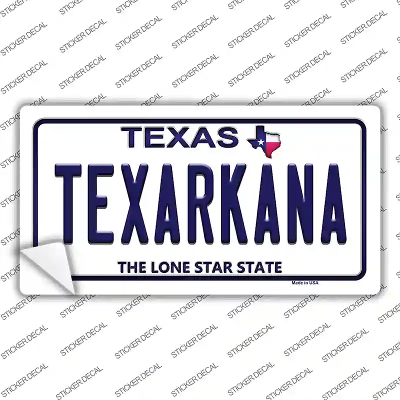 LP-9379s-L Texarkana Texas Novelty Sticker Decal, Large