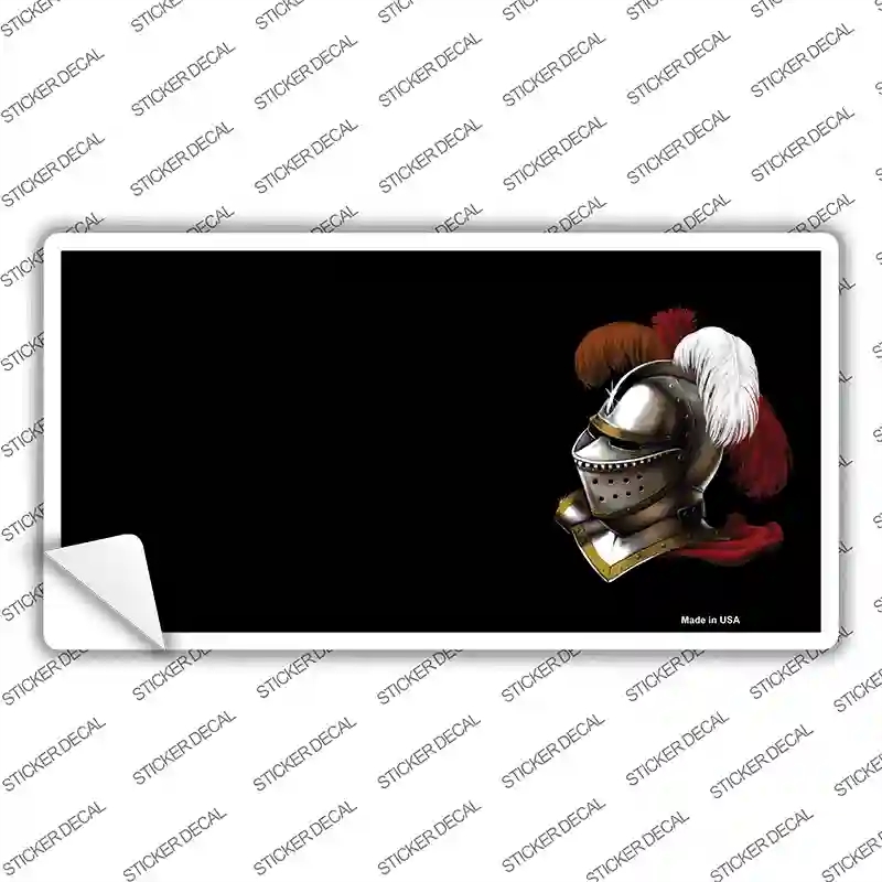 LP-3766s-S Armor Offset Novelty Sticker Decal, Small