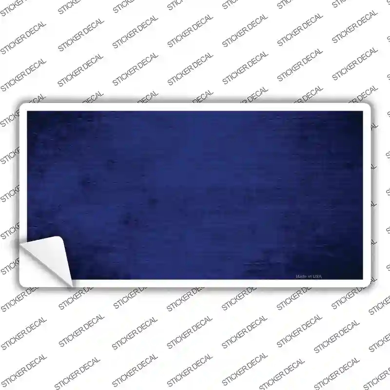 LP-6914s-XL Royal Blue Oil Rubbed Solid Novelty Sticker Decal, Extra Large