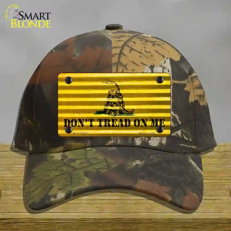 HAT06-MLP-11810 Dont Tread on Me Novelty License Plate Hat, Cotton - Camoflauge
