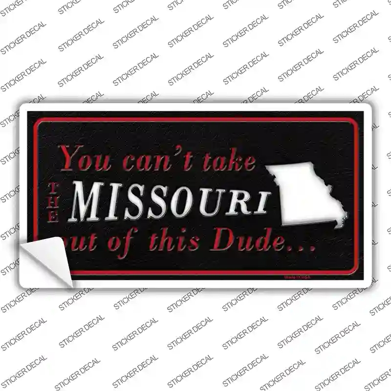 LP-11279s-XL Missouri Dude Novelty Sticker Decal, Extra Large