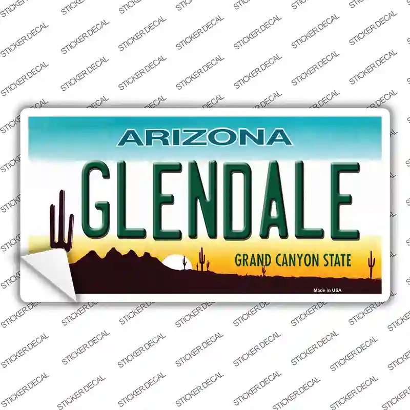 LP-8651s-L Glendale Arizona Novelty Sticker Decal, Large