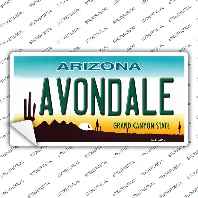 LP-8655s-L Avondale Arizona Novelty Sticker Decal, Large