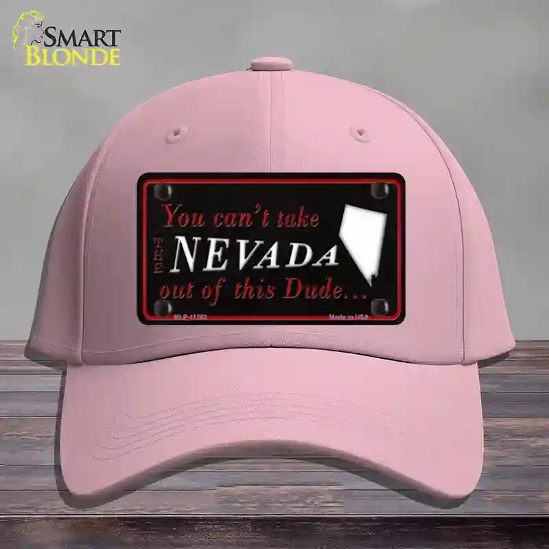 HAT05-MLP-11282 Nevada Dude Novelty License Plate Hat, Cotton - Pink