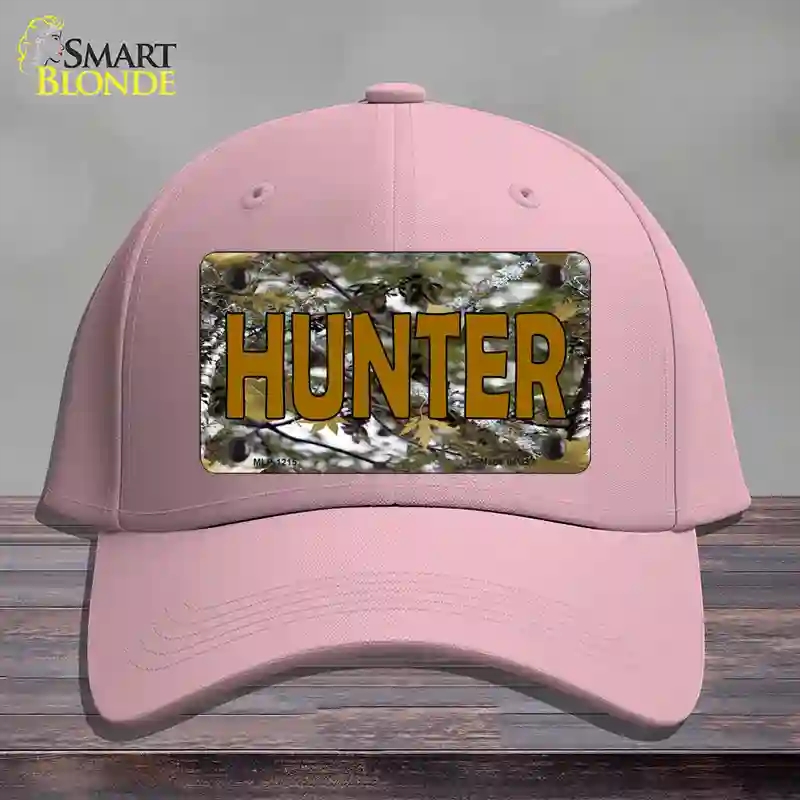HAT05-MLP-1215 Hunter Camouflage Novelty License Plate Hat, Cotton - Pink