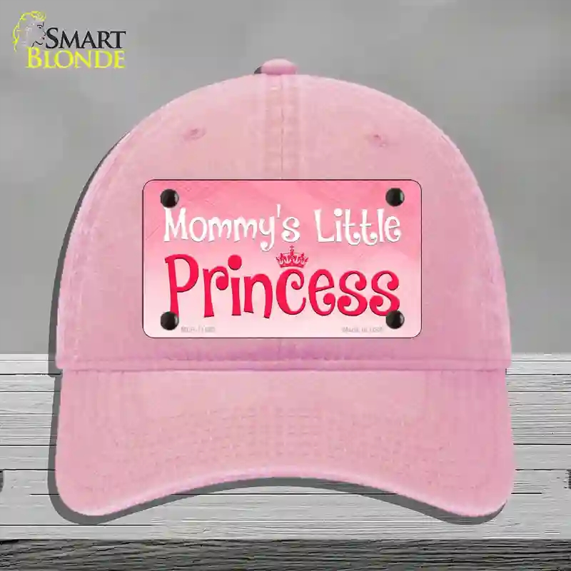 HAT12-MLP-11582 Mommys Little Princess Novelty License Plate Hat, Unconstructed Cotton - Pink