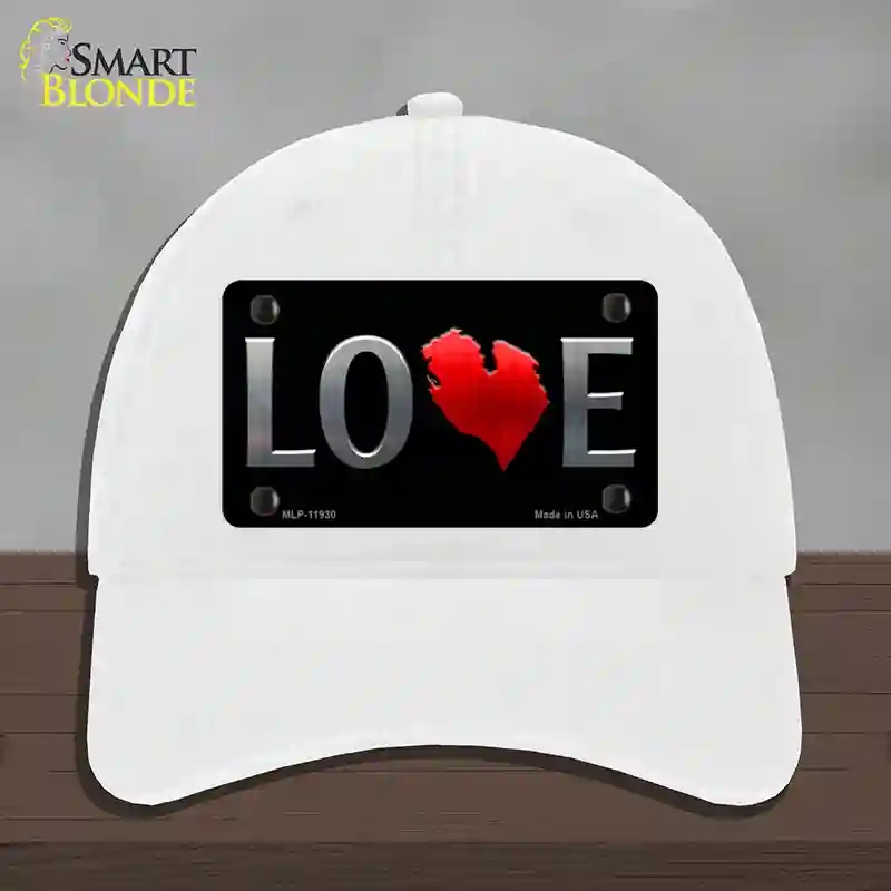 HAT14-MLP-11930 Lower Peninsula Novelty License Plate Hat, Unconstructed Cotton - White