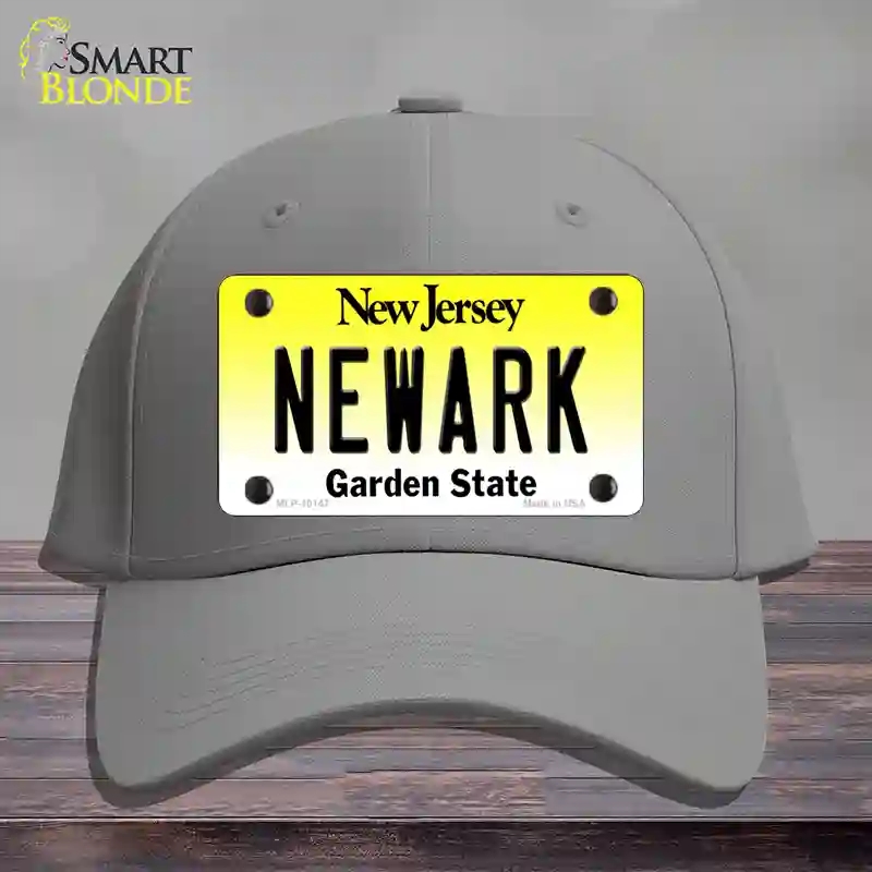 HAT23-MLP-10147  ark   Jersey Novelty License Plate Hat, Cotton - Gray