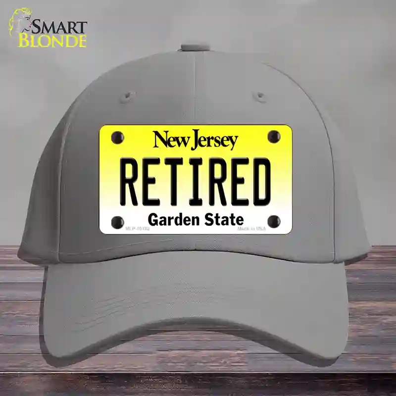 HAT23-MLP-10162 Retired   Jersey Novelty License Plate Hat, Cotton - Gray