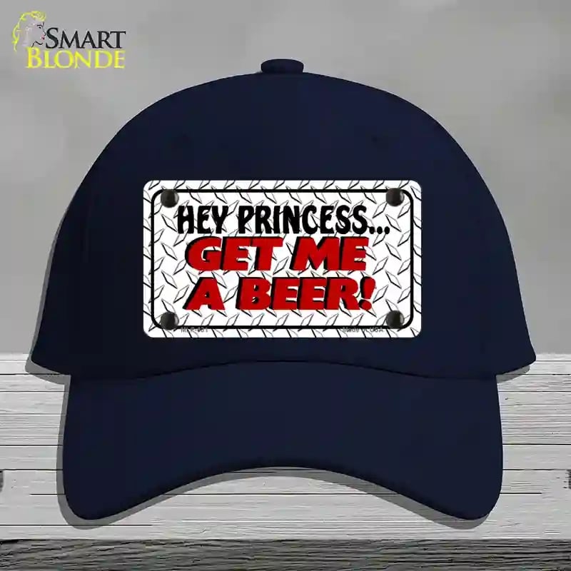 HAT20-MLP-031 Get Me a Beer Novelty License Plate Hat, Cotton - Navy