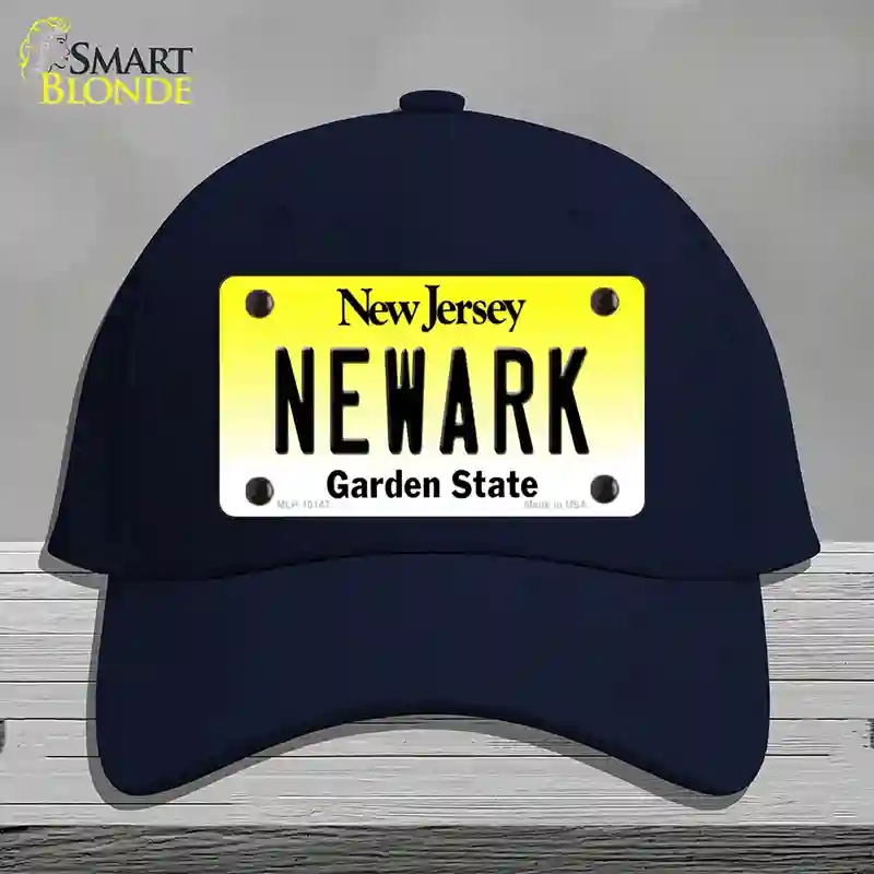 HAT20-MLP-10147  ark   Jersey Novelty License Plate Hat, Cotton - Navy