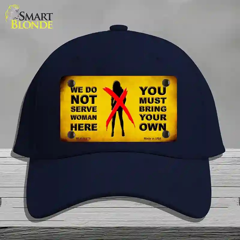 HAT20-MLP-11879 Bring Your Own Novelty License Plate Hat, Cotton - Navy