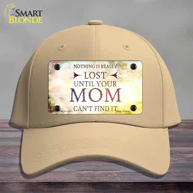 HAT22-MLP-11911 Nothing is Really Lost Novelty License Plate Hat, Cotton - Khaki