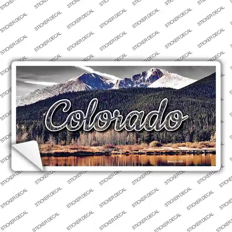 LP-11589s-L Colorado Forest & Mountains State Novelty Sticker Decal, Large