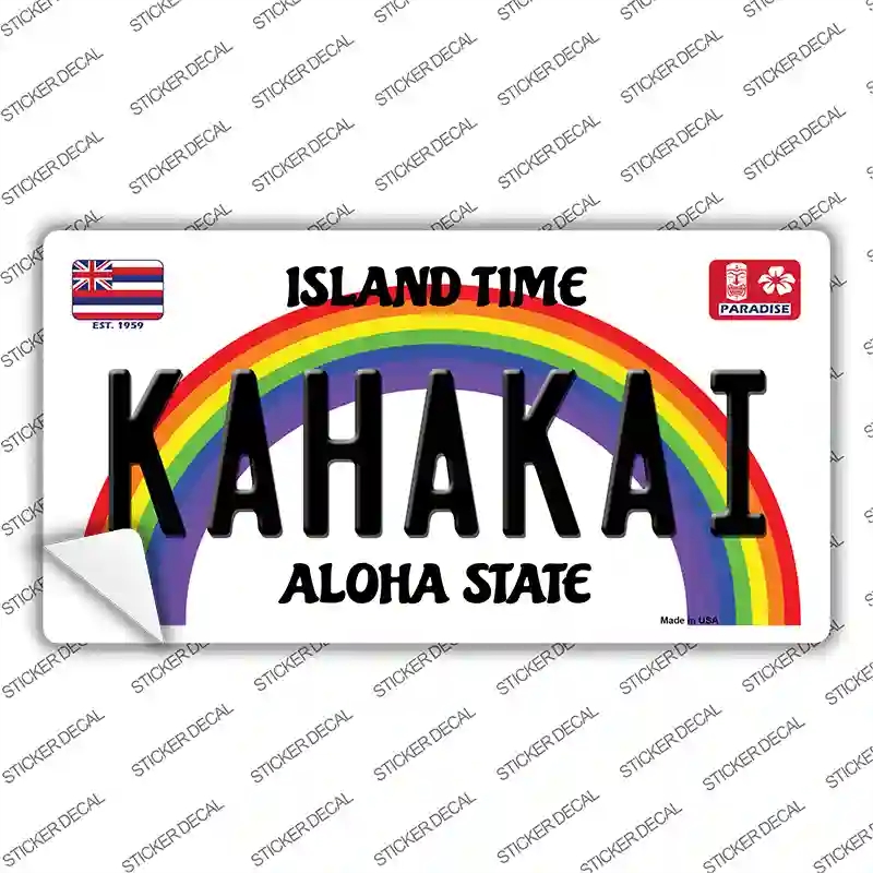 LP-12595s-XL Kahakai Hawaii Novelty Sticker Decal, Extra Large