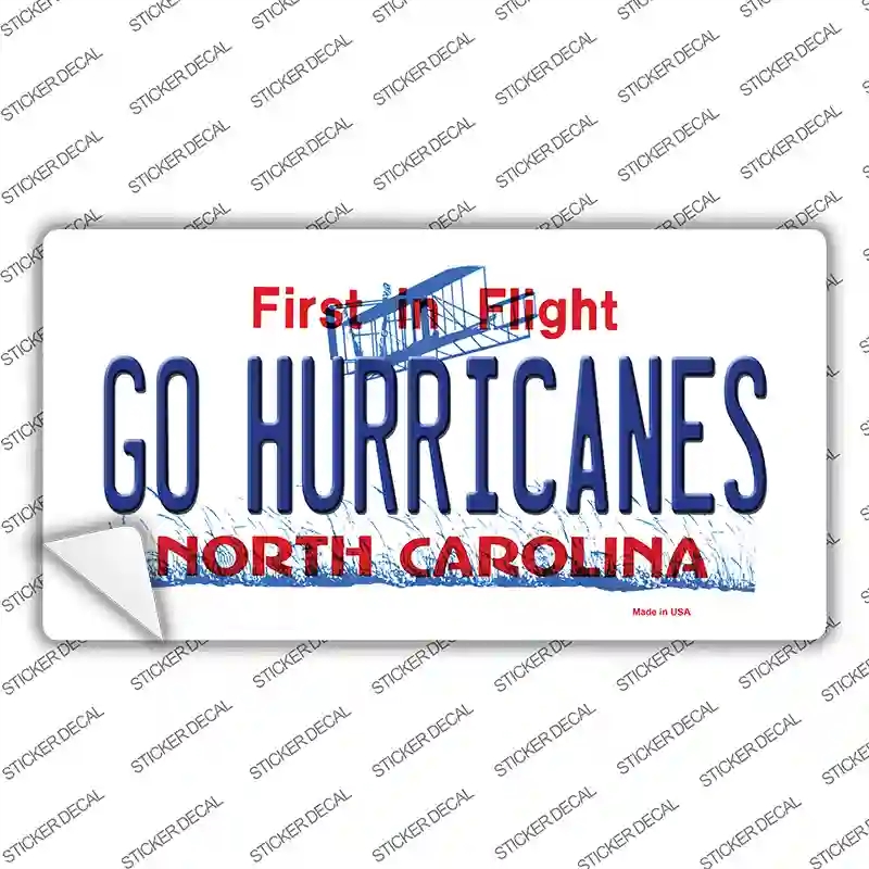 LP-13471s-XL Go Hurricanes Novelty Sticker Decal, Extra Large