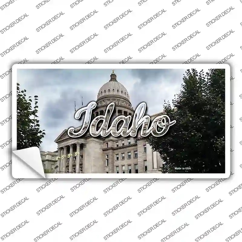 LP-11596s-XL Idaho Capital Building State Novelty Sticker Decal, Extra Large