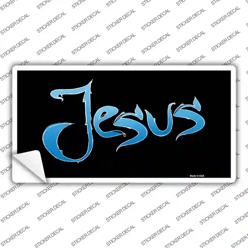 LP-4193s-XL Jesus Novelty Sticker Decal, Extra Large