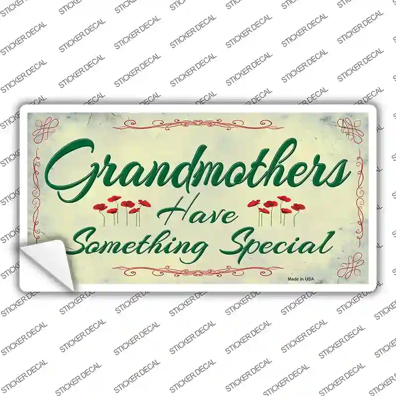 LP-269s-S Grandmothers Something Special Novelty Sticker Decal, Small