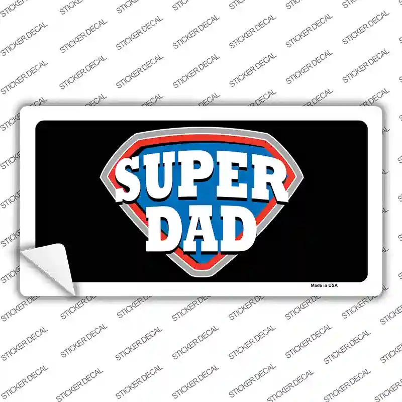 LP-5349s-XL Super Dad Novelty Sticker Decal, Extra Large