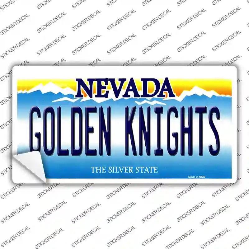 LP-13568s-S Golden Knights Novelty Sticker Decal, Small
