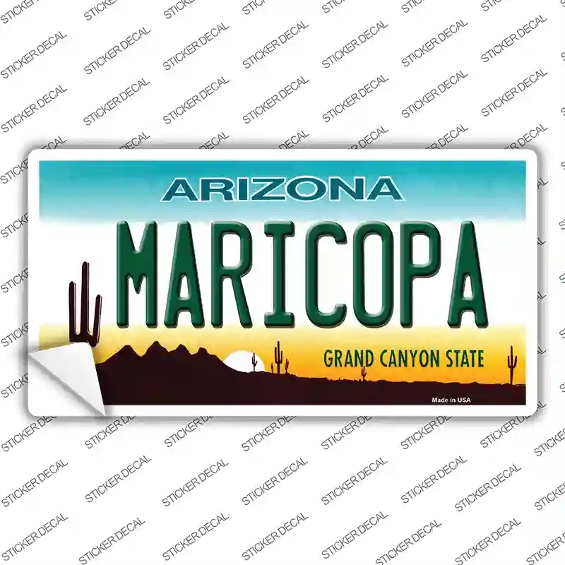 LP-13574s-L Maricopa Arizona Novelty Sticker Decal, Large