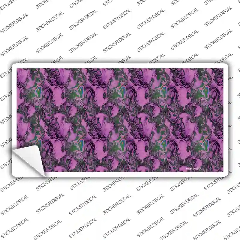 LP-1407s-L Purple Vortex Novelty Sticker Decal, Large