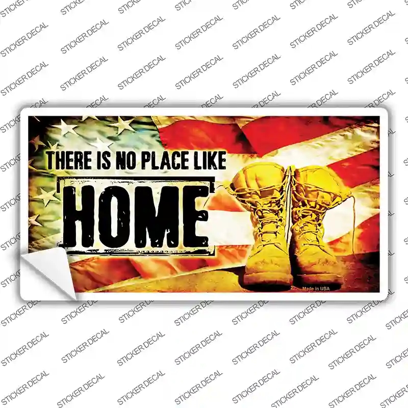 LP-8558s-L There is No Place Like Home Novelty Sticker Decal, Large