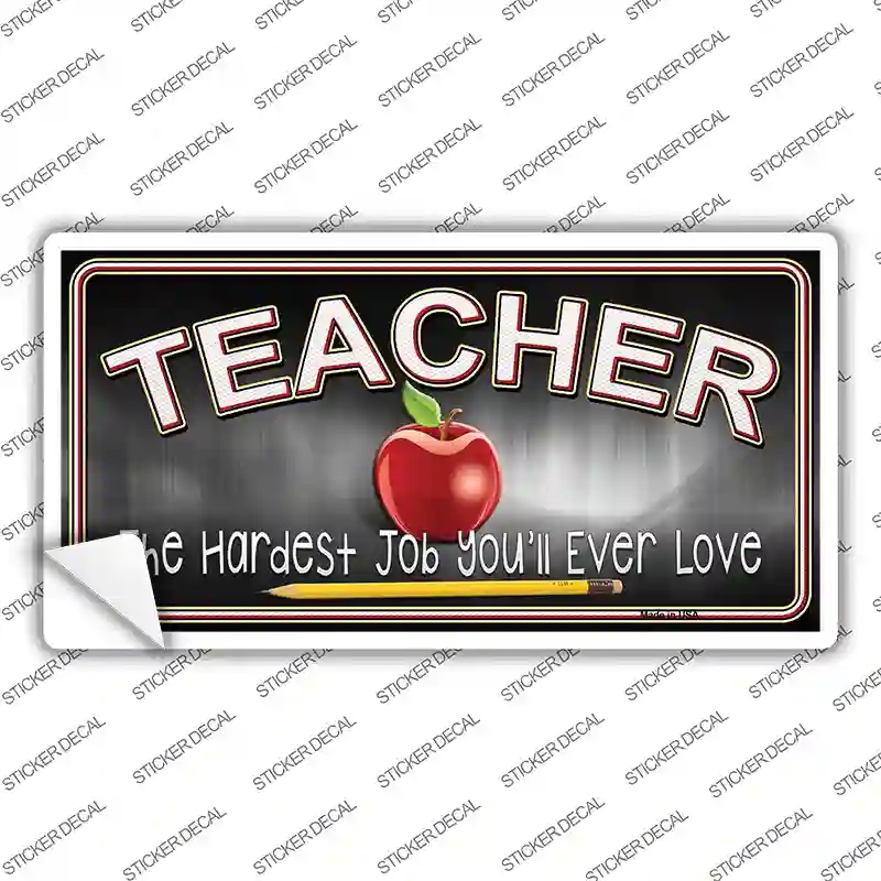 LP-8575s-XL Teacher Novelty Sticker Decal, Extra Large