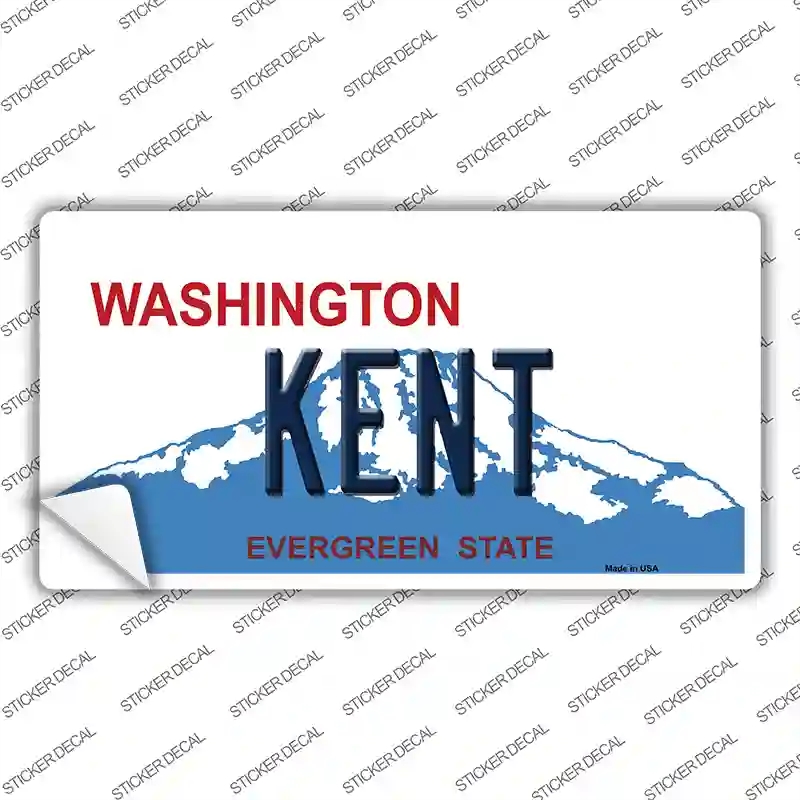 LP-8676s-S Kent Washington Novelty Sticker Decal, Small
